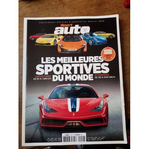 Magazine Sport Auto, Hors Serie 2014, Annuel N)7