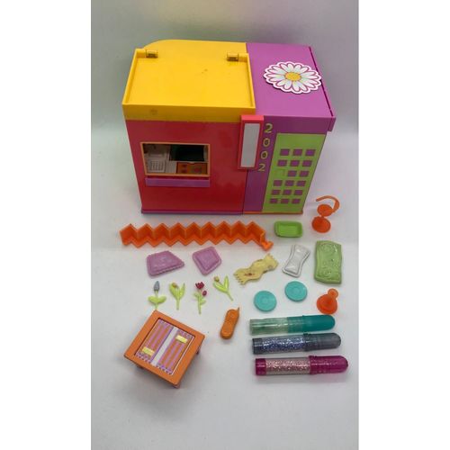 Sparkle house 2002 appartement pliant Polly pocket PP Pollypocket accessoires d¿origine paillettes