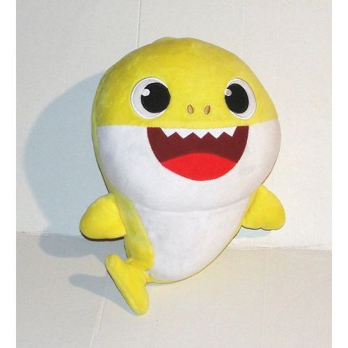 Peluche Bébé Requin Baby Shark jaune wow wee doudou Pinkfong Sonore Musical Wowwee 2018