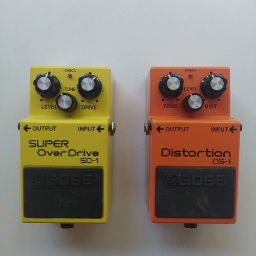 Pédales D'Effets Boss Ds1 Et Sd1