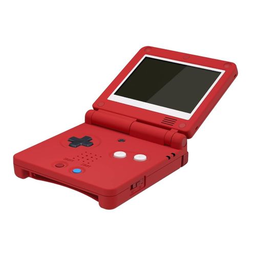 Gba Sp Rouge Motifs Rétro