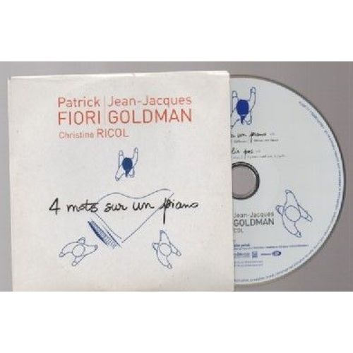 Mini Cd Patrick Fiori - Jean Jacques Goldman Christine Ricol - 4 Mots Sur Un Piano