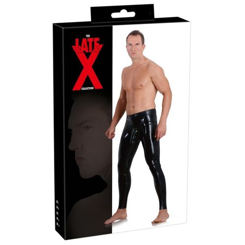Pantalon En Latex Avec Gaine Compatible Avec Penis - M