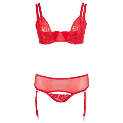 Ensemble Rouge Decouvrable Avec Pj 100d Taille L