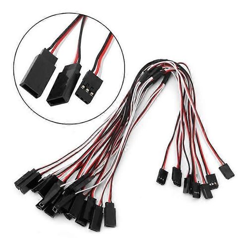 5 Pcs/Lot RC Servo Y Rallonge Cordon Câble Fil Conducteur pour JR Futaba RC Servo RC Avion Hélicoptère Ca