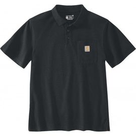 Polo de travail à manches courtes Sleeve pocket - noir - L CARHARTT
