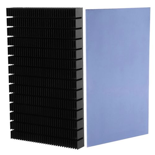 Radiateur en aluminium bricolage pour RTX 3080 3090 Carte graphique Arrière VRAM, MOD GPU Plaque arrière 150X90X15mm