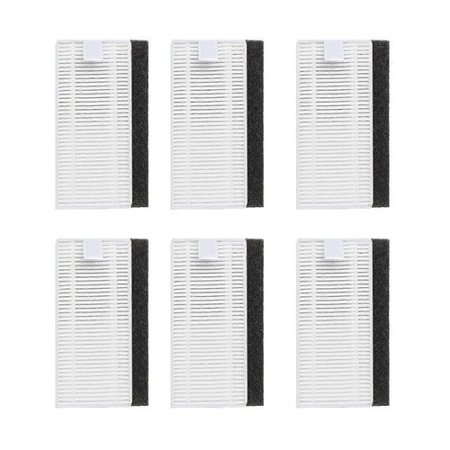 Filtre Hepa 6 pièces pour 1090 pièces d'aspirateur robot Accessoires Filtres de remplacement Pièces d'aspirateur