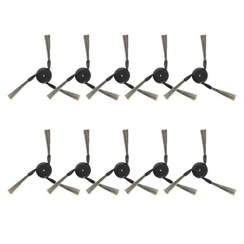 10PCS pour X40 Ultra / S30 Pro Robot Aspirateur Accessoire De Remplacement De Brosse Latérale Lavable