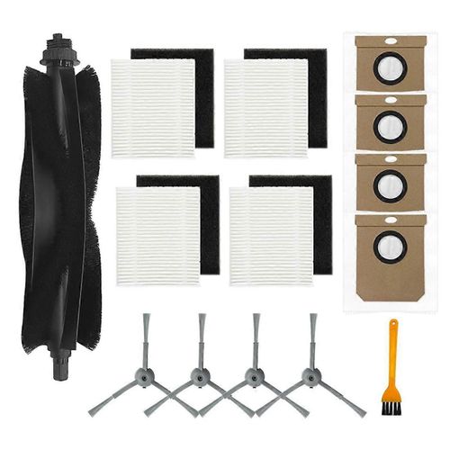 Kit d'accessoires de remplacement pour aspirateur robot des séries L60 et 50, comprend la brosse principale, les brosses latérales,