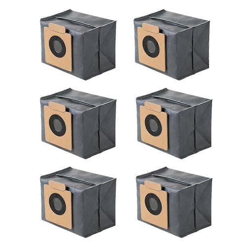6PCS Sacs à poussière pour nettoyer X8 Pro Robot Aspirateur Auto-Empty Station Remplacement