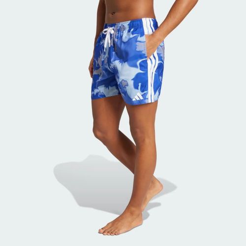 Short De Natation Tie-Dye 12,7cm Adidas - Semi Lucid Blue / White - Xl
