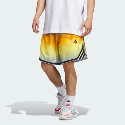 Short Adidas Crazy Lite Aop Adidas - Crew Yellow / Clear Sky - L 18 Cm