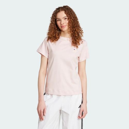 T-Shirt Graphique Cat Patch Adidas - Sandy Pink - 2xs