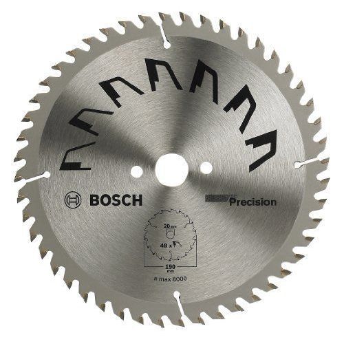 Bosch 2609256937 Précision Lame de scie circulaire 48 dents carbure Coupe nette Diamètre 315 mm alésage 30 Largeur de coupe 3,2 mm