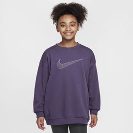 Sweat Oversize Nike Sportswear Club Fleece Pour Ado (Fille) - Pourpre