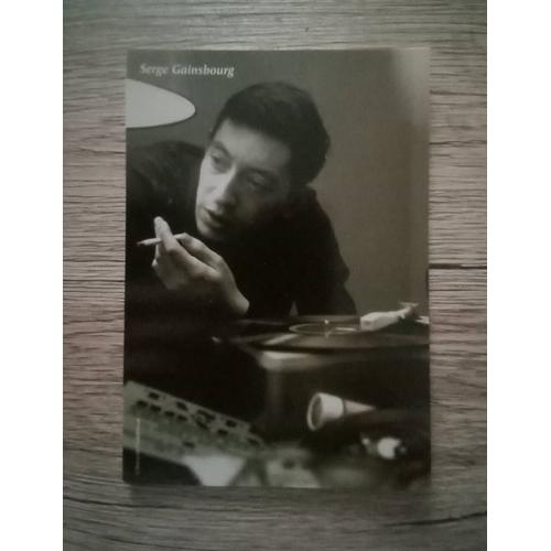 Carte Postale Serge Gainsbourg
