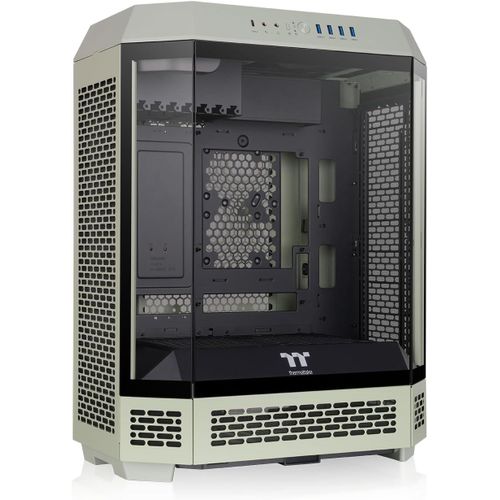 BAERTMY-THERMALTAKE The Tower 600 | Boîtier Gaming | Hidden Connector | Matcha Green