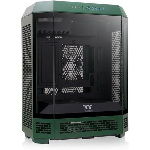 BAERTMY-THERMALTAKE The Tower 600 | Boîtier Gaming | Hidden Connector | Racing Green