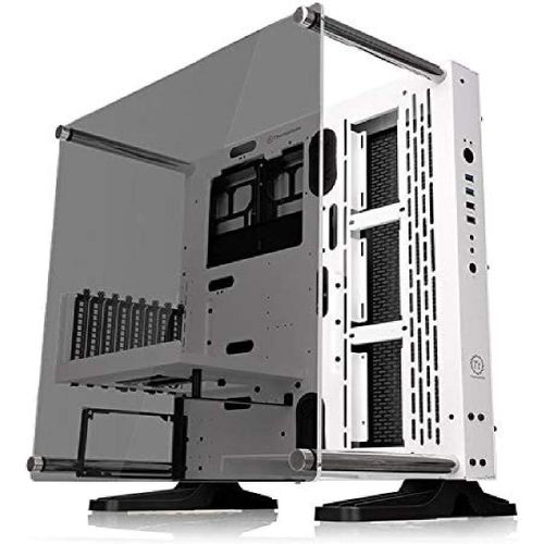 BAERTMY-Thermaltake Core P3 TG Snow Midi Tower Transparent, Blanc