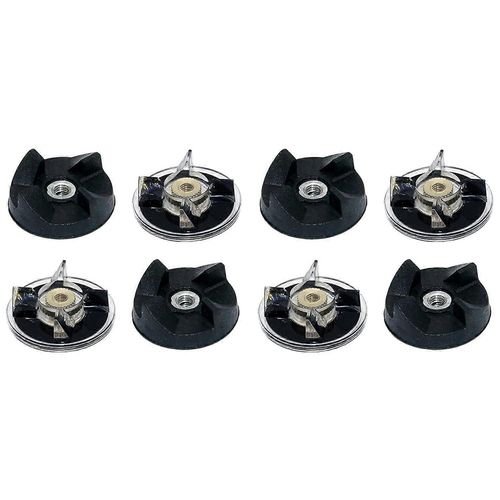 Pièces de rechange 4pcs Base Gear 4Pcs Blade Gear Blender Juicer Parts pour Magic 250W MB 1001