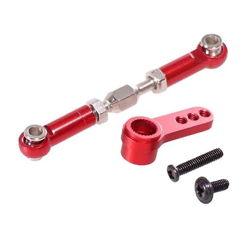 Levier de boîtier de direction en métal et bras de direction pour 1/16 16207 16208 16209 16210 H16 RC Car Upgrade P