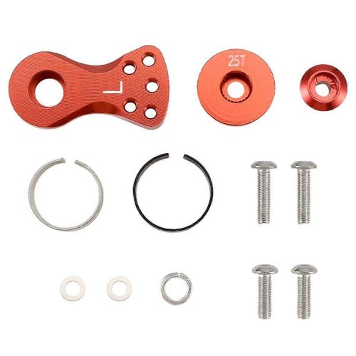 Métal 25T réglable servo économiseur bras klaxon pour -4 axial SCX10 1/10 RC voitures hélicoptère modèle bateau upg