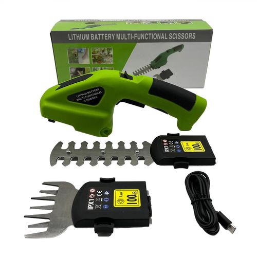 Taille-haie électrique sans fil 2 en 1, Rechargeable, portable, pour pelouse domestique, désherbage, taille, outils de jardin-Hedge Trimmers