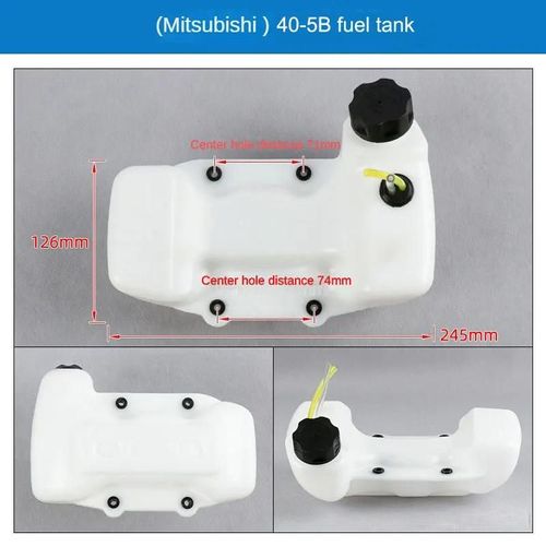 Réservoir de carburant pour tondeuse, adapté aux pièces de débroussailleuse Komatsu Kawasaki Robin, 140/139/34/32/44-5/G45/48/40-5B/40-5/40-6-40-5B Mitsubishi