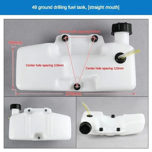 Réservoir de carburant pour tondeuse, adapté aux pièces de débroussailleuse Komatsu Kawasaki Robin, 140/139/34/32/44-5/G45/48/40-5B/40-5/40-6-48