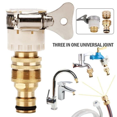 Adaptateurs de robinet de tuyau universels 15-23mm, connecteur de robinet de jardin, raccord de tuyau d'eau, adaptateur de robinet, outils d'arrosage de jardin-C