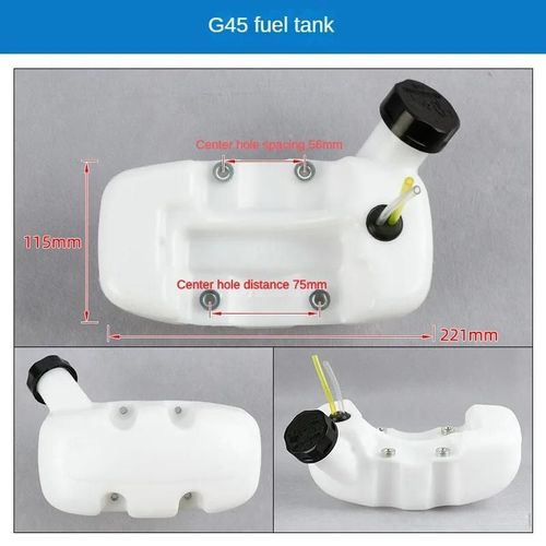 Réservoir de carburant pour tondeuse, adapté aux pièces de débroussailleuse Komatsu Kawasaki Robin, 140/139/34/32/44-5/G45/48/40-5B/40-5/40-6-G45