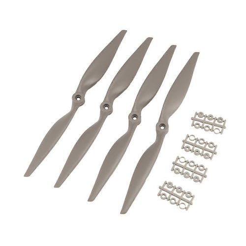 4PCS RC hélices CW 12x6 pouces pour avion avec bagues d'adaptation