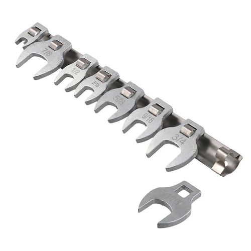 3/8 pouces écrou pied de biche clé ensemble corne clés têtes carrées quincaillerie outil clé de l'impérial