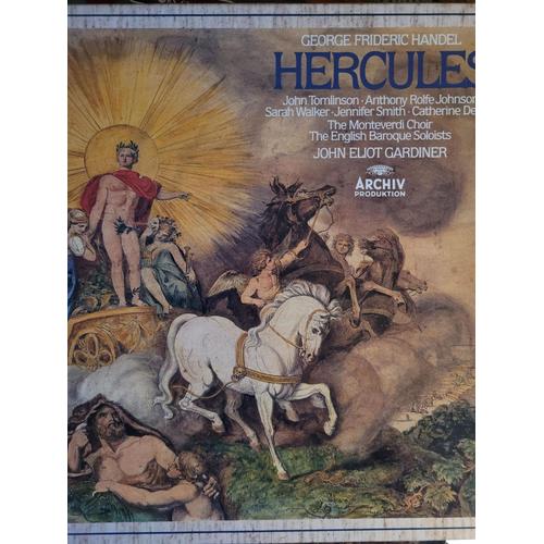 Haendel Hercules John Eliot Gardiner Coffret 3 Vinyles