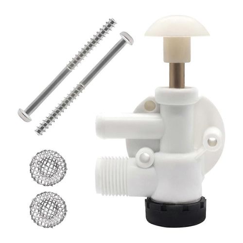 Pour Sealand RV Assemblage de soupape d'eau Remorque Kit de réparation de toilette EcoVac Vacuflush Pédale Toilettes à chasse d'eau