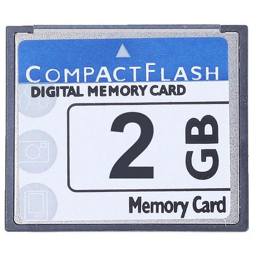 Carte mémoire Compact Flash professionnelle de 2 Go pour appareil photo, machine publicitaire, voiture informatique industrielle