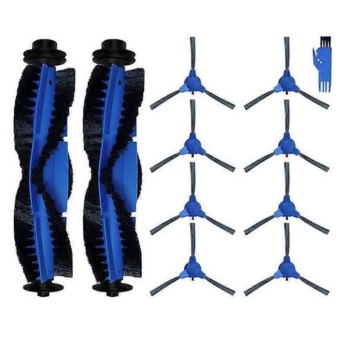 Pour RV-SG250B Robot Aspirateur Auto-vidage et Vadrouille Combo Rouleau Brosse Principale Bord Spin Brosse Latérale Repla