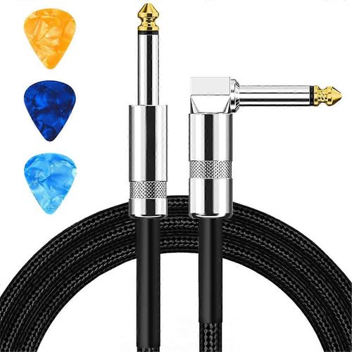 Câble De Guitare Cordon De Guitare Cordon D'ampli De Guitare Pour Guitare Basse Et Électrique