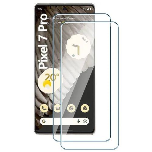 2 Verres Trempé Pour Google Pixel 7 Pro - Film Verre Vitre Protection Ecran Verre Trempé