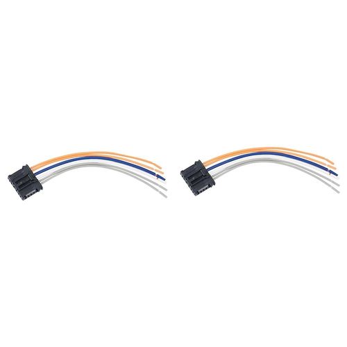 2x Connecteur De Faisceau Arrière De Harnais Arrière Compatible Avec 1007 206 207 307 308 C2 C3 C4 C5 160624878
