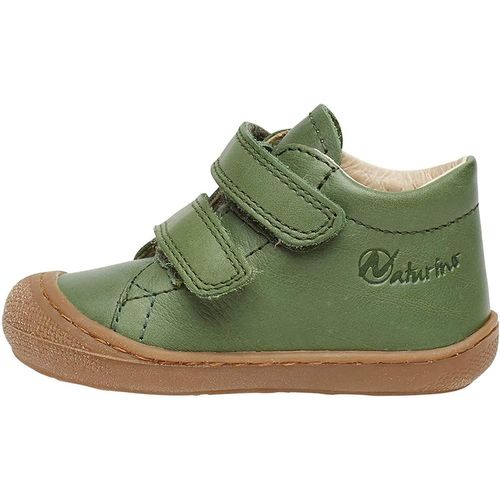 Chaussures Premiers Pas En Cuir Cocoon Vl Vert-Marron - 23