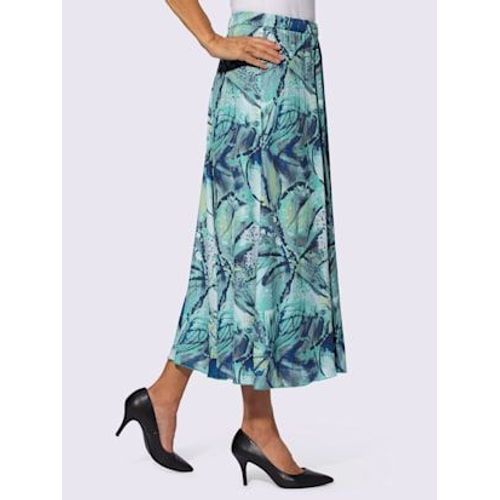 Jupe À Panneaux Polyester Recyclé - Fair Lady - Océan-Marine Imprimé