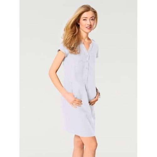 Robe D'été Pur Lin - Linea Tesini - Blanc