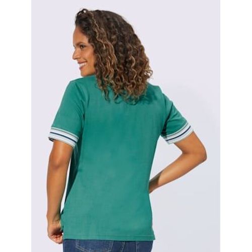 Polo Qualité Coton Doux Sur La Peau - Collection L - Émeraude