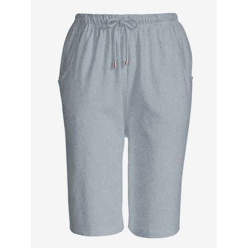 Bermuda Féminin À La Ceinture Élastique - - Gris