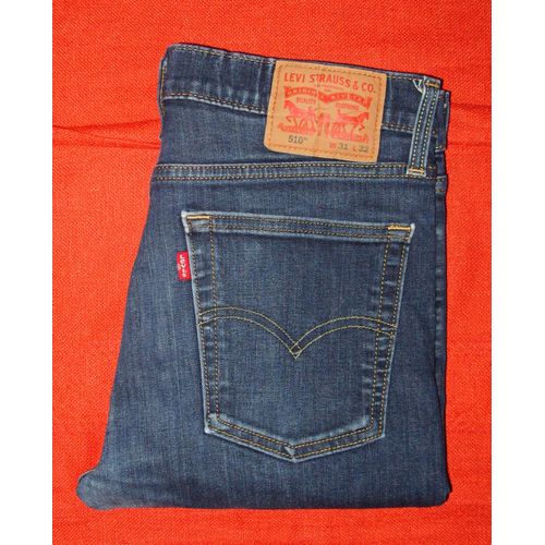 Jean Levi&#39;S 510 Skinny Stretch Bleu Used W31l32