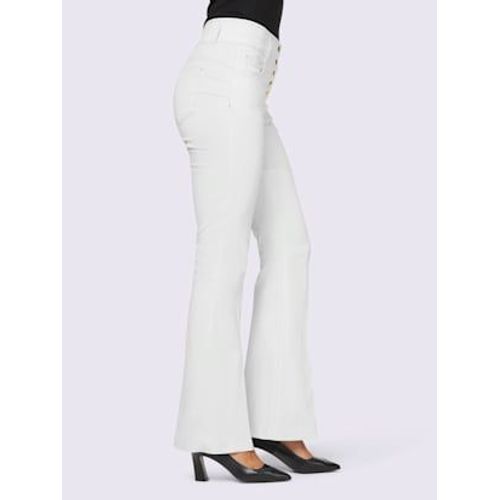 Jean Bootcut Élasthanne - Ashley Brooke - Blanc