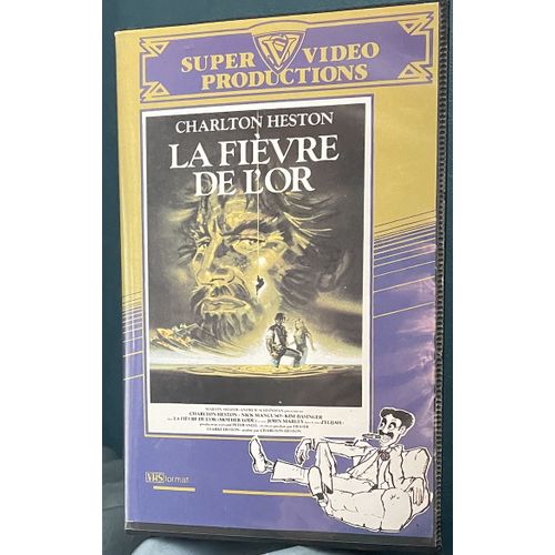 CASSETTE VHS "la fièvre de l'or"