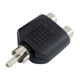SYMFONIA RCA Y Splitter AV Audio Video Plug Converter 1-Mal